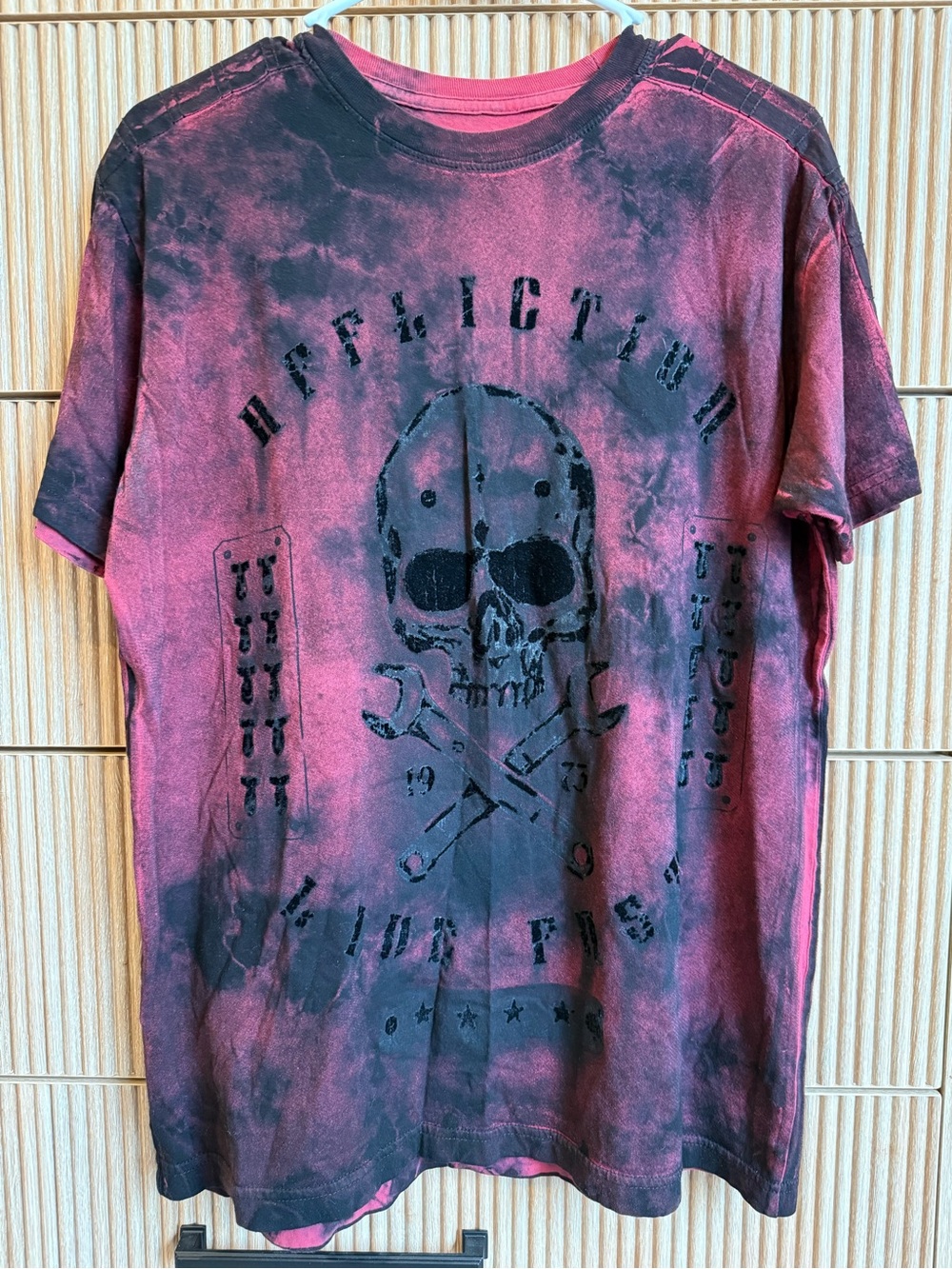 Black & Red Affliction T-Shirt